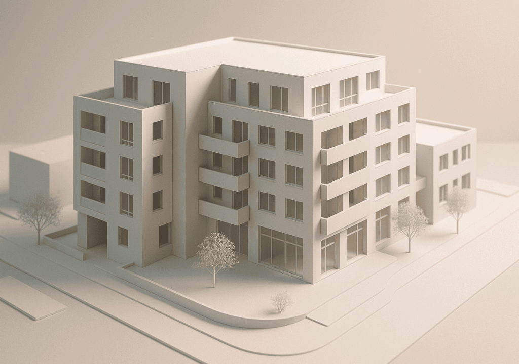 3D Architectural Model Gif