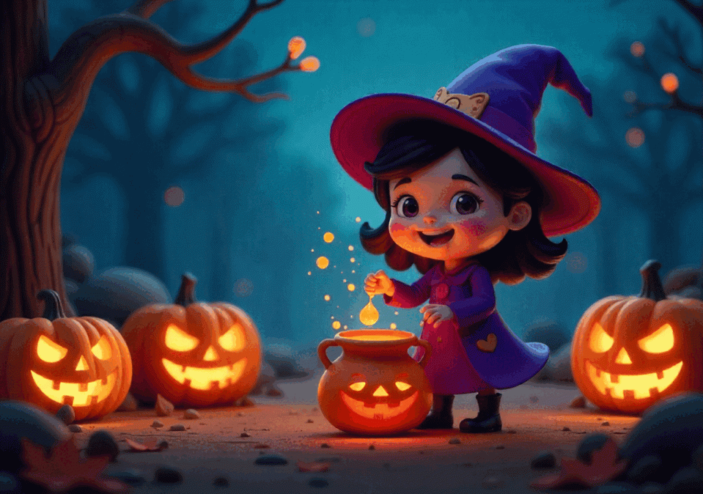 outsourcing animation, witch and 3d box render animation, 3d animation outsourcing service