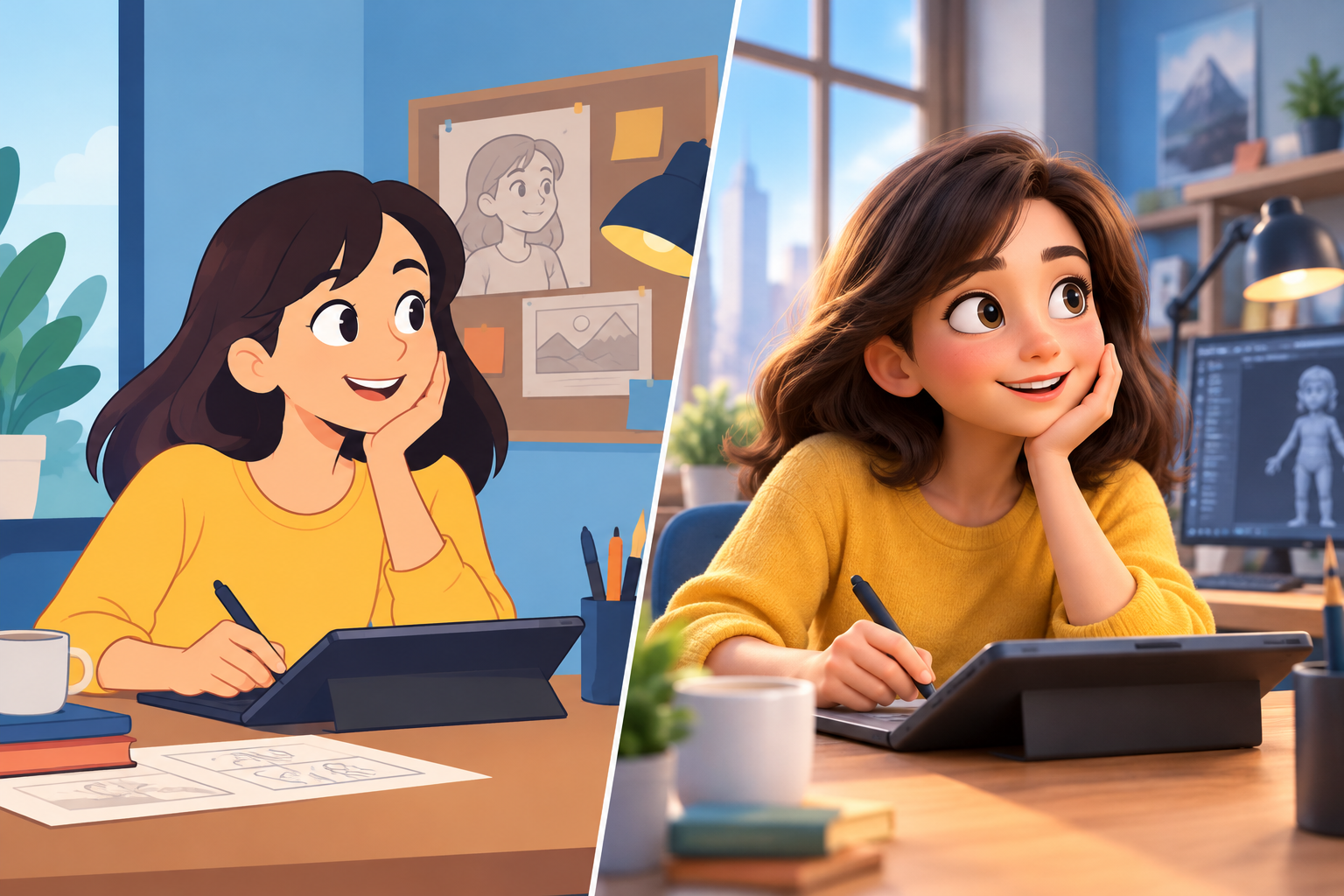 2D Animation Vs 3D Animation